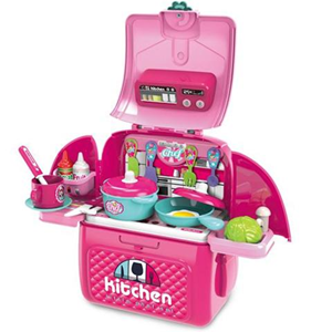 ست اسباب بازی آشپزخانه کوله پشتی kitchen Set 2 in 1_اسباب بازی